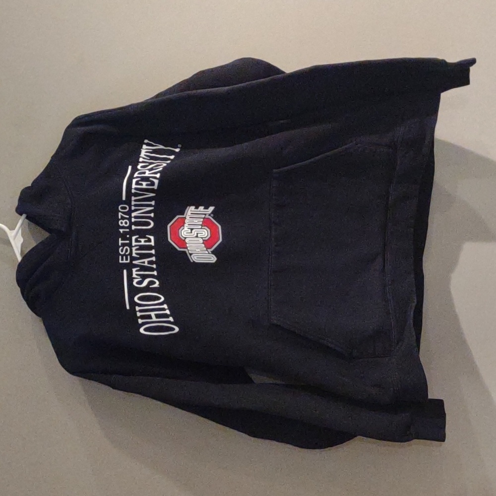 Vintage Hanes ultimate cotton Ohio State University‎ mens medium black hoodie